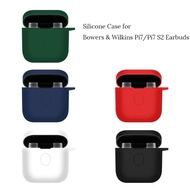 Silicone Case for Bowers & Wilkins Pi7/Pi7 S2 Earbuds Wireless Earphones Shockproof Slim Full-Body P