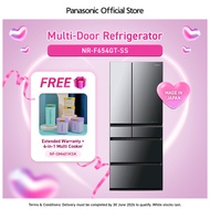 Panasonic Premium MIJ Made In Japan 6-Door Refrigerator NR-F654GT-SS