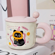 Cốc Cà Phê Bằng Gốm Sứ Dung Tích Lớn Dễ Thương Cốc Đựng Nước Cho Nữ Sinh Viên Cốc Đựng Nước Cho Ký T