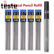 6 Boxes Automatic Pencil Refill, Erasable Black Mechanical Pencil Lead, Replace 0.3/0.5/0.7/0.9/1.3/