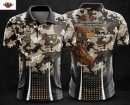 (SM) 321d3 high-quality unisex polo shirt jersery IPSC ROYAL malaysia POLICE 3D print shirts Short s