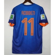 S-XXL      2014 Dutch AWAYretro football jersey # V.PERSIE # Robben # Sneider