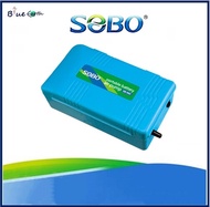 SOBO SB 960 ปั๊มลมใส่ถ่าน ปั๊มอ๊อกซิเจน ปั๊มลมพกพา