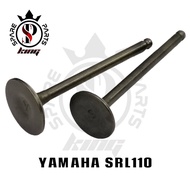 YAMAHA SRL110 SRL 110 LAGENDA110 LAGENDA 110 VALVE SET VALVE MINYAK API SET INTAKE VALVE EXHAUST VAL