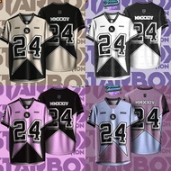 JERSEY STARBOY 24 Custom Name Number Beige Black Full Sublimation Oversized Tshirt Streetwear Viral 