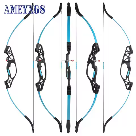 Archery Children's Recurve Bow 10-20lbs Adjustable Right Hand Youth Beginner Shooting Practise For H