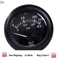 【 LCG5】-Automotive Gauge Marine Gauge Oil Pressure Meter 52mm Engines Oil Pressure Gauge