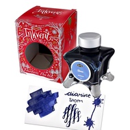 Diamine UK Fountain Pen Ink Bottle, Diamine Inkvent Red Edition Storm Shimmer Ink Bottle 50ml