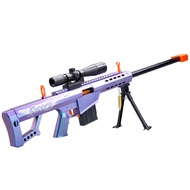 Barrett Throwing Shell Soft Bullet Gun 98k Sniper Gun Simulation awm Chameleon Children's Toy Gun Mo