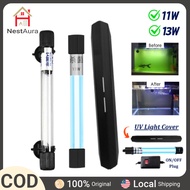 11/13W UV Aquarium Light For Fish Tank UV Sterilization Lamp Water Purification Ultraviolet With UV 