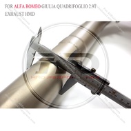 HMD Stainless Steel Exhaust System Performance Catback for Alfa Romeo Giulia Quadrifoglio 2.9T 2017+