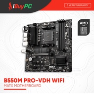 MSI B550M PRO-VDH WIFI mATX Motherboard | AMD AM4