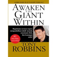 Buku Awaken The Giant Within - Terjemahan Bahasa Indonesia - Anthony Robbins Tony