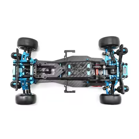 Best DIY RC Car Rear-Drive Drift Racing Frame For 1/10 Mini-Size RC Car Frame Drift Car Kit Version
