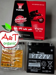 YUASA YTZ7V  6Ah AE Genuine Battery INDONESIA for Yamaha AEROX V1 / NMAX V1