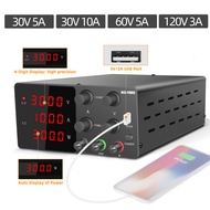 Nice Power DC Power Supply ปรับได้4หลัก Lab Bench แหล่งจ่ายไฟ30V 10A 60V 5A AC Switching Stabilized 