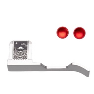 C3 X100VI Metal Thumb Up Grip Hot Shoe Cover Shutter Button for FUJIFILM Fuji X100V X100VI Soft Rele