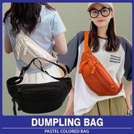 Dumpling Bag With Front PocketT Canvas