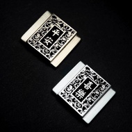 平安喜樂 相機熱靴蓋 黃銅精雕熱靴蓋 適用富士尼康佳能索尼微單