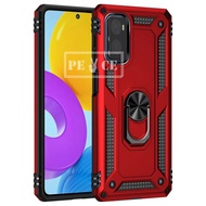 metal ring case oppo a76 oppo a76 case cover - merah