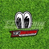 MATA BELO ARAI HELMET EYE STICKER