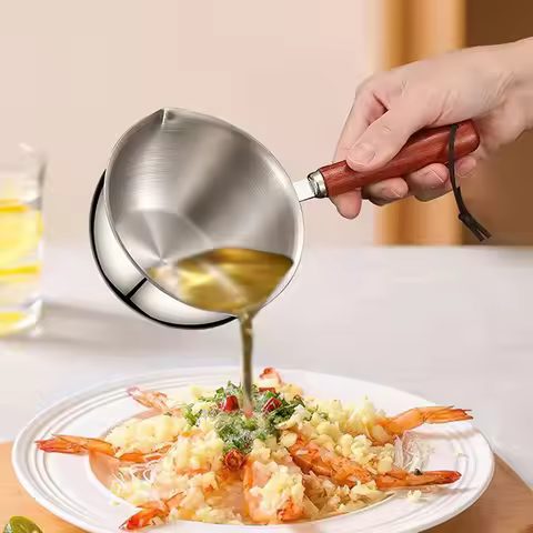 Pot Saucepan Pan Milk Sauce Cooking Soup Oil Pots Warmer Stock Ladle Induction Butter Melting Coffee