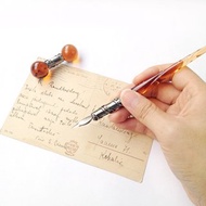 15MAN+INK 義大利玻璃沾水筆&玻璃筆架禮組 | Francesco Rubinato