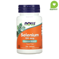 NOW Foods, Selenium, 100 mcg, 100 Tablets