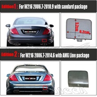 Rear Tow Cover for 07-14 Mercedes-Benz CL Class W216 C216 Coupe CL500 CL550 CL600 CL63AMG CL65AMG To