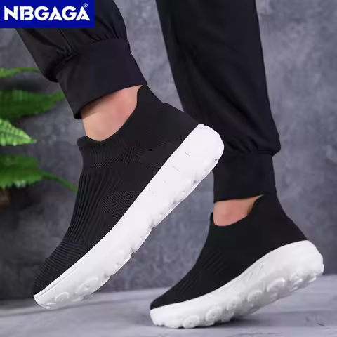 Sneakers Unisex Breathable Fashion Running Shoes Comfortable Casual Shoes Mens Slip On Lightweight S