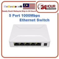 10/100/1000Mbps LAN 8 5 Port Gigabit Network WiFi Switch