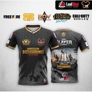 E-Sport T-Shirt No.4 Games Sports ROV FREEFRIE PUBG CALL of DUTY LEAGUE LEGENDS