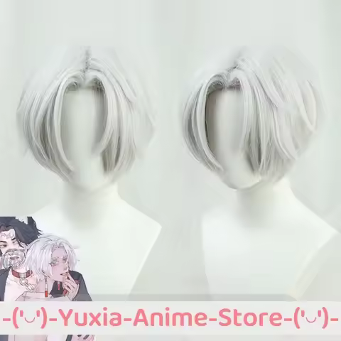 Tokyo Revengers Kurokawa Izana Cosplay Wig Tenjiku Leader Anime Roleplay Party Costume Prop Syntheti