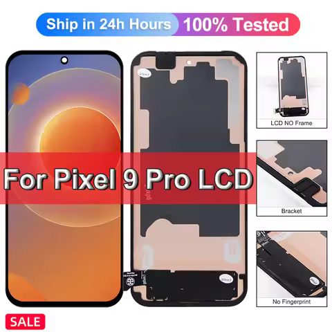 Display For Google Pixel 9 Pro GR83Y GEC77 GWVK6 Screen Display Touch Digitizer Assembly Pixel9Pro S
