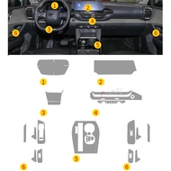 Tpu Transparent Film for Citroen C5X C5-X Car Interior Stickers Center Console Gear Touch Screen Doo