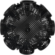 BHQ 8 Holes Plastic Fishing Cage for Shrimp Crabs EEL Catching Basket Fishing Tackle Bait Holder Lur