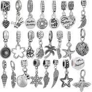 High-Quality DIY Charms Beads Pendants Fits Charms Bracelets Necklaces For Women Fashion Jewelry Acc