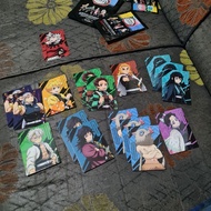 Merch FamilyMart x Demon Slayer Kimetsu No Yaiba Collectible Card Acrylic Standee Keychain Pin Badge