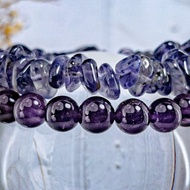 【招貴人水晶】高CP隨形堇青石/烏拉圭紫水晶 手串手鍊 一物一拍