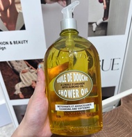 LOccitane Almond Shower oil 500ml/Almond Milk Veil Moisturizing and Smoothing 240ml ออยล์อาบน้ำ/โลชั