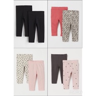 (079)Set of 2 HM auth leggings