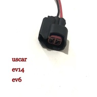 Fuel Injector Connector Wiring Plugs Clips EV6 EV14 Fuel Injectors USCAR Connector Pigtail Cut Splic