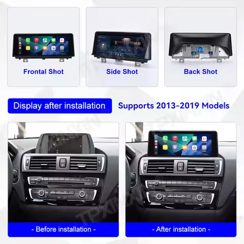 Car Accessories Radio For BMW 1 Series F20 NBT EVO 2013-2019 Android GPS Navigation Multimedia Stere