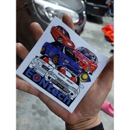 sticker proton putra/wira new/arena/inspira/hks/ralliart/eontech sticker/sagawara/jiwakacau performa