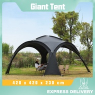 Camping dome tent shelter dome canopy outdoor portable tent door cloth camping tent dome