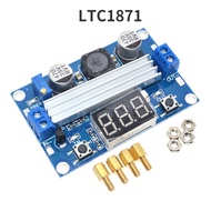 LTC1871 DC DC Step Up Booster Converter 3-35VDC to 3.5-35VDC + LED Voltmeter DC-DC Step Up Module Po