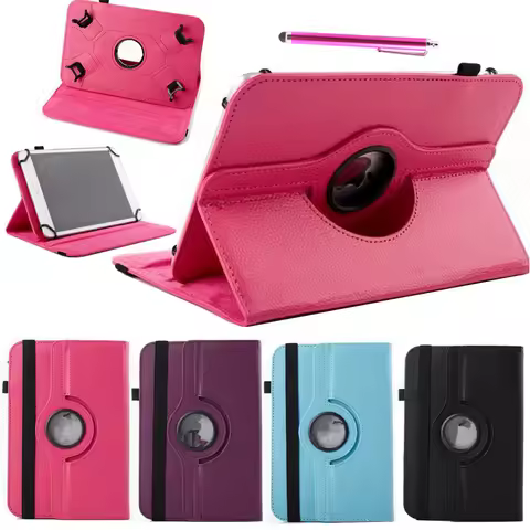 For 9.7 Inch Tablet Teclast X98 Air III/X98 Pro/P98 3G 2014 360 Degree Rotating Universal PU Leather
