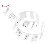 Piano Notes Sticker Staff Piano Key Stickers 88-Key Full Size