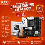 MSI B760M GAMING PLUS WIFI DDR4 Mainboard – Strong, fully furnished, great gaming B760 Motherboard M