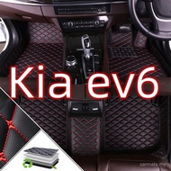 (Ready Stock) For  Kia ev6 Car Floor Mats Deep Dish Matting CARMAT Carpets EV6